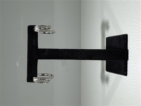 Boucles d'oreilles Roman Gioielli Femme in Or blanc Diamante 0.78 Ct R3A05P1225 - R3A05P1225